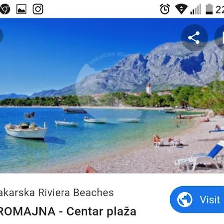 Apartment Apt, Promajna, Makarska Rivijera